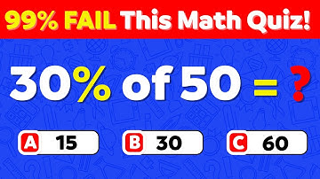 25 Math Riddles 90% of People Get Wrong - Can You Solve These Easy Math Questions? (Part 1) - Quizic