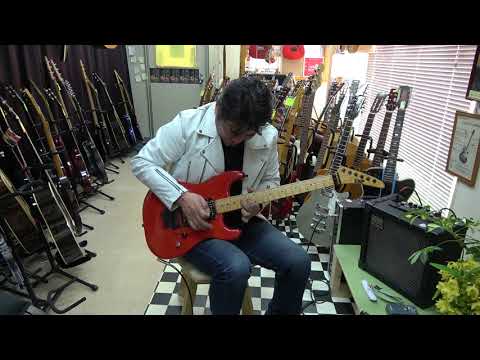 80年代 ESP 2ハム フロイドローズ ギターフロンティア動画
