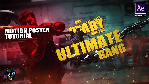 Cinematic Motion Poster Tutorial | After Effects | Malayalam