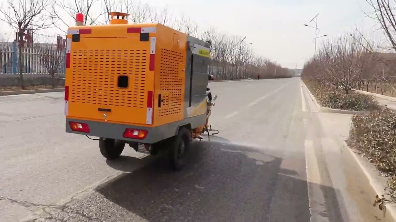 High Pressure Road Washing Machine Floor Cleaning Truck BY-C7
