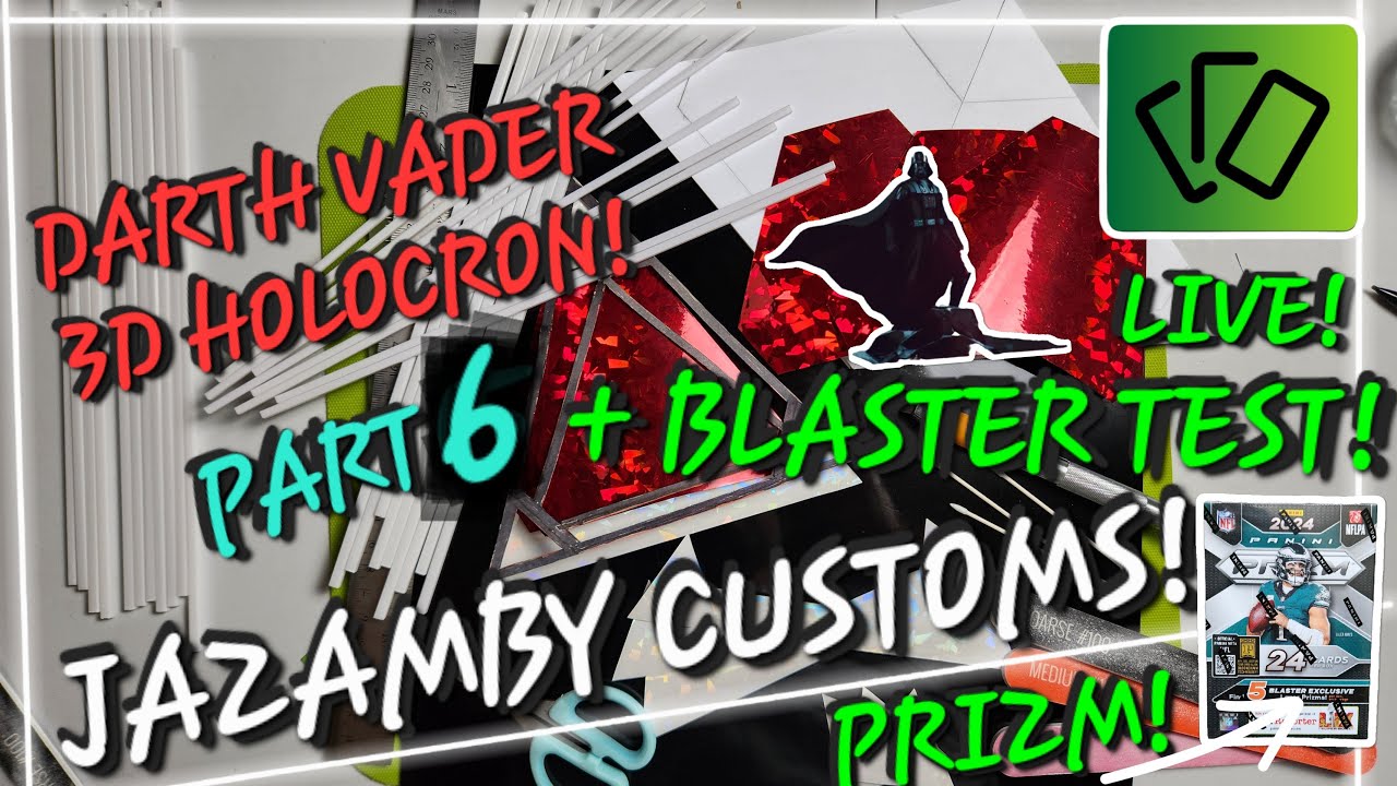 JAZAMBY LIVE SHOW! BLASTER TEST! CUSTOMS HOLOCRON BUILD! AND MORE! 2/1 ...