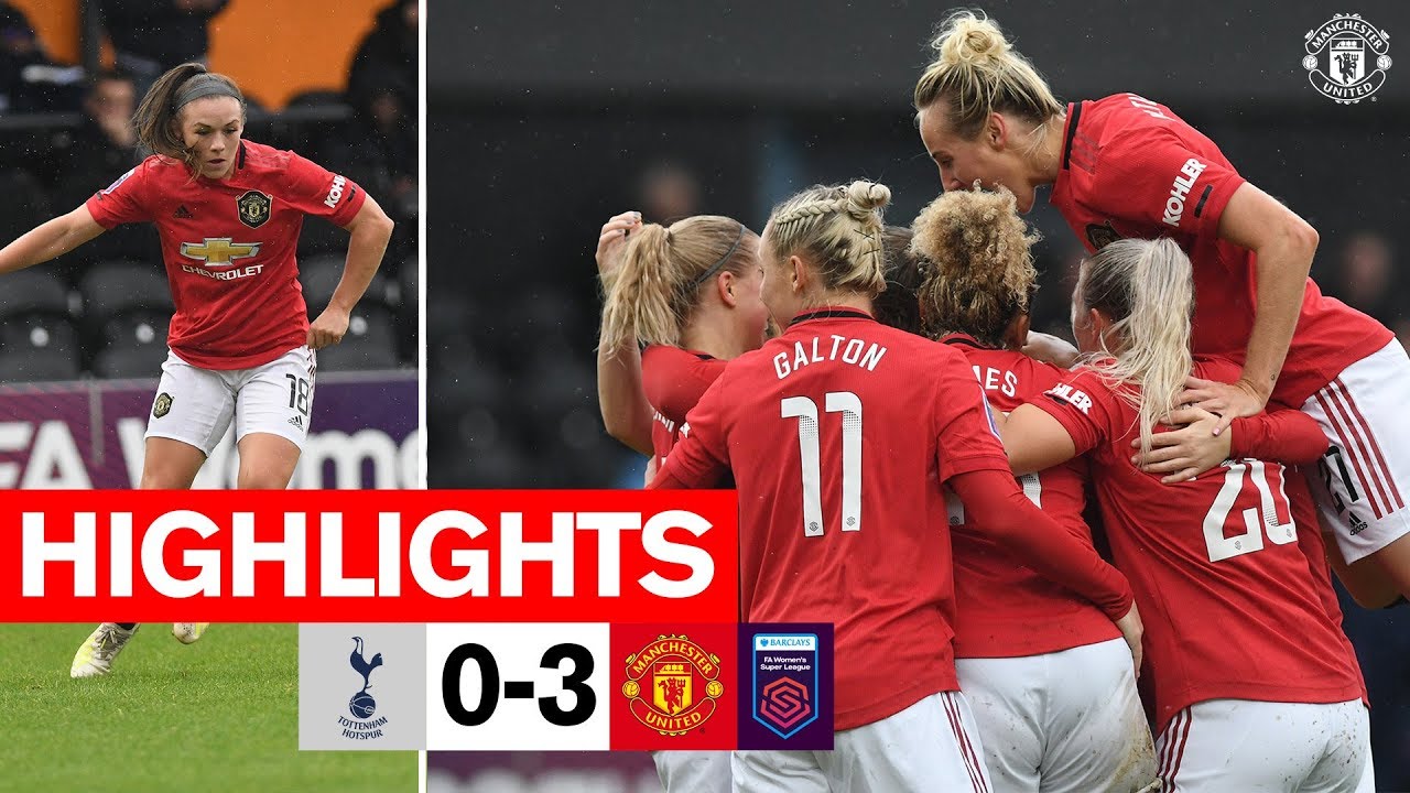Highlights | Spurs Ladies 0-3 Manchester United Women | FA Women's Super League manchester united transfer news