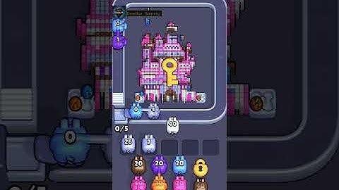 Pixel Flow Level 282. Walkthrough Gameplay 