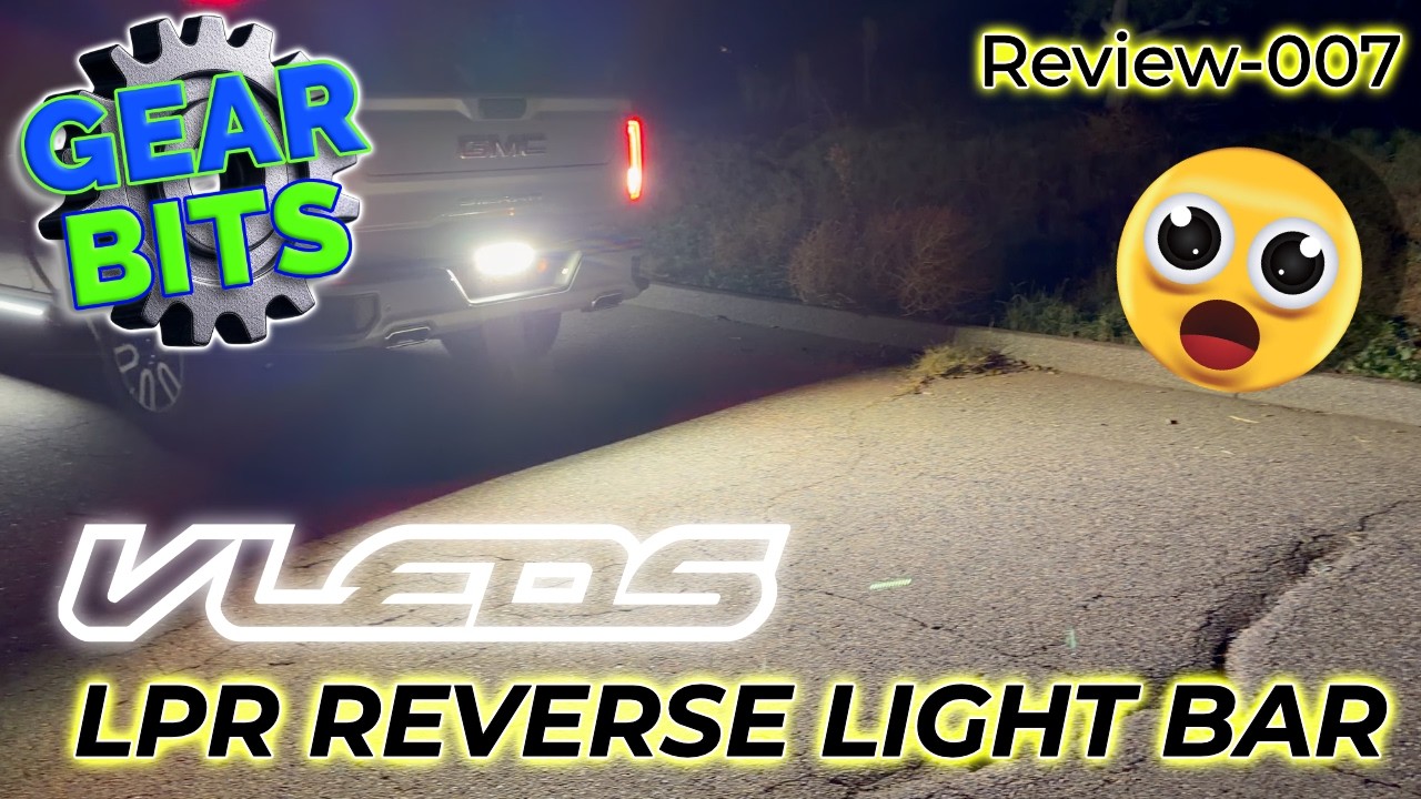 V Leds Reverse Light 007 | VLEDS LPR Reverse Light Bar Review | 2500LM Backup Upgrade #truck ...