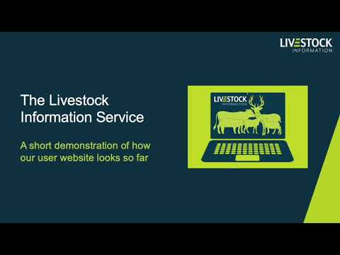 Livestock Information Service demo