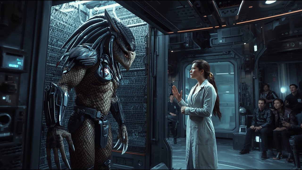 Human Stares Down 12‑Ft Alien Predator 😱 | Apex Species Mastery