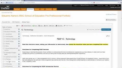Create Edit and Send Review for LiveText Documents