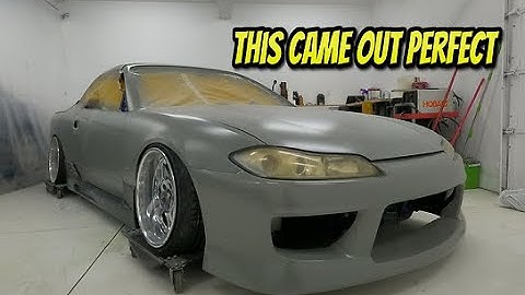COMPLETING CUSTOM FRONT BUMPER ON MY S15 SILVIA