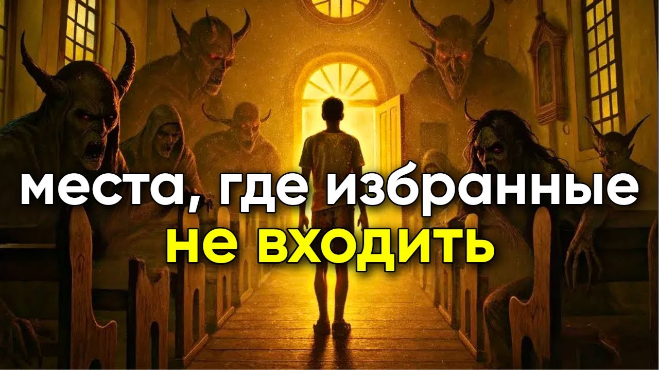 6 мест, которых избегают избранные, и их истинная духовная причина