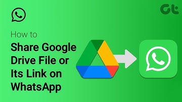 How to Share Google Drive File or Its Link on WhatsApp | Share Drive Files & Links on WhatsApp
