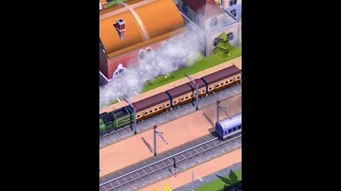 SimCity Buildit Trains