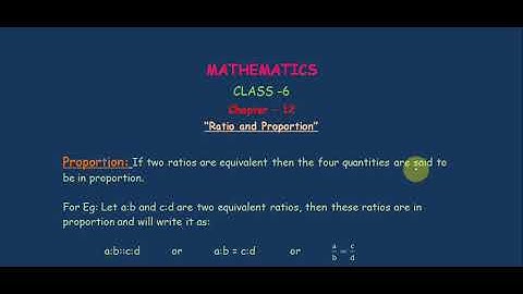 NCERT, Maths, Class-6, Chapter -12(Ratio and Proportion), Exercise -12.2