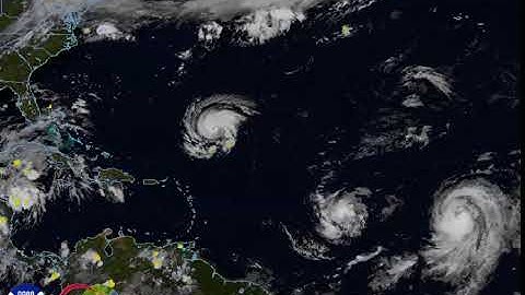 Check out all the lightning activity seen by the GOES East Geostationary Lightning Mapper