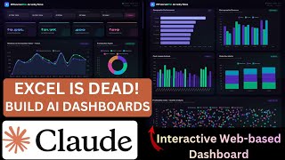 Create powerful interactive dashboards in minutes using Claude AI