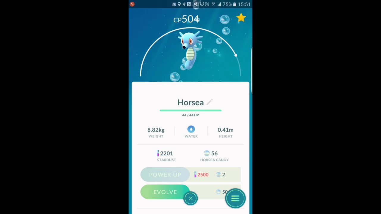 HORSEA to SEADRA Evolution! Pokemon Go! YouTube