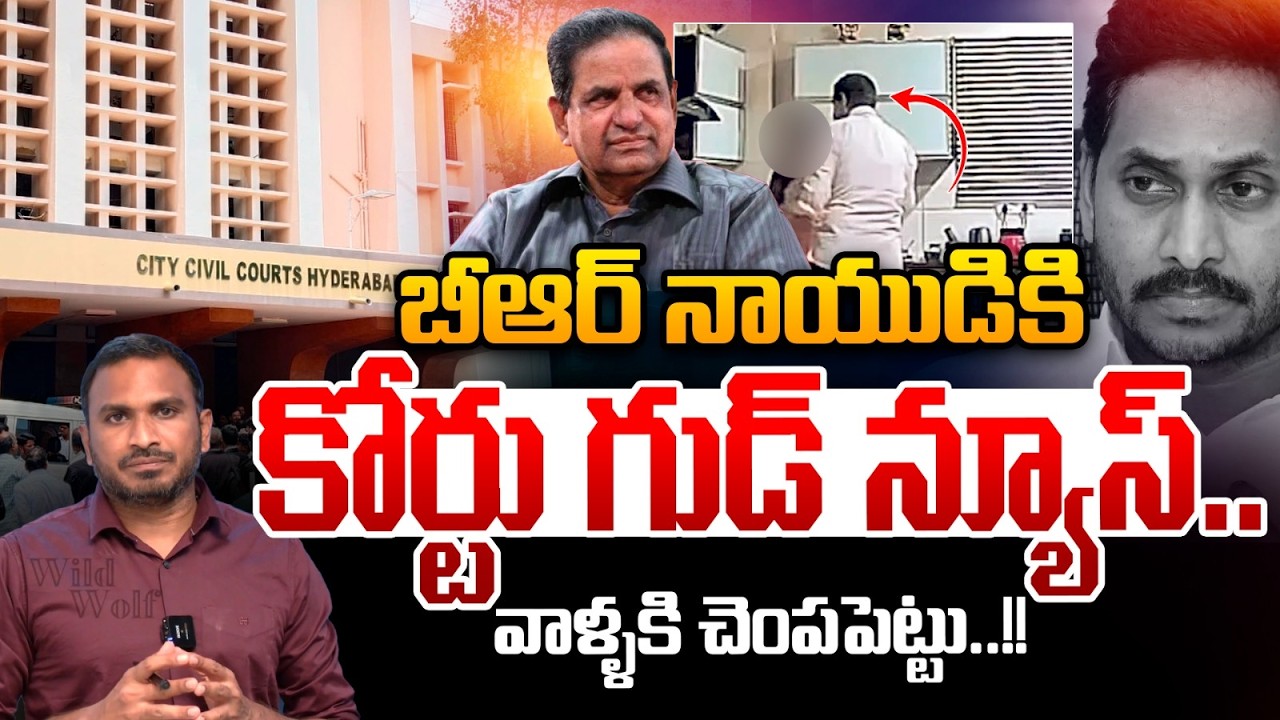 Court Good News To BR Naidu : బీఆర్‌ నాయుడికి కోర్టు గుడ్‌ న్యూస్‌..| AP Politics | Wild Wolf Telugu