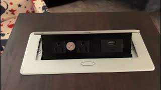 HIFYOBRO 3 Drawers End Table, Wooden Nightstand, End Table with Storage for Living Room and Bedroom