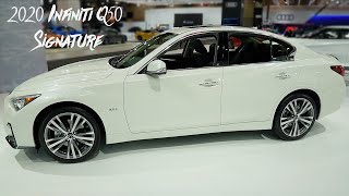 2020 infiniti q50 signature - exterior and interior walkaround