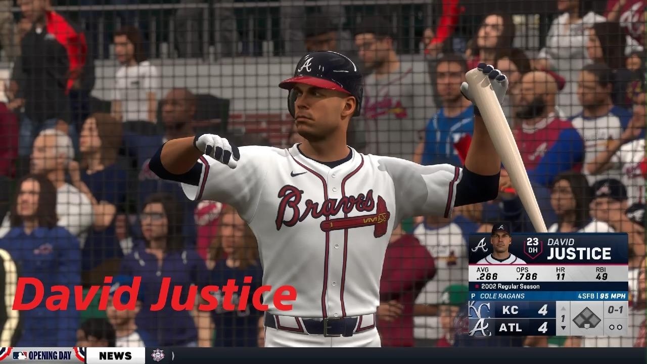 LEGEND David Justice デビッド・ジャスティス MLB The Show 26 - YouTube
