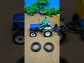 Mini Tractor Making Cement pillar construction Machine | science projec #shorts #youtubeshorts