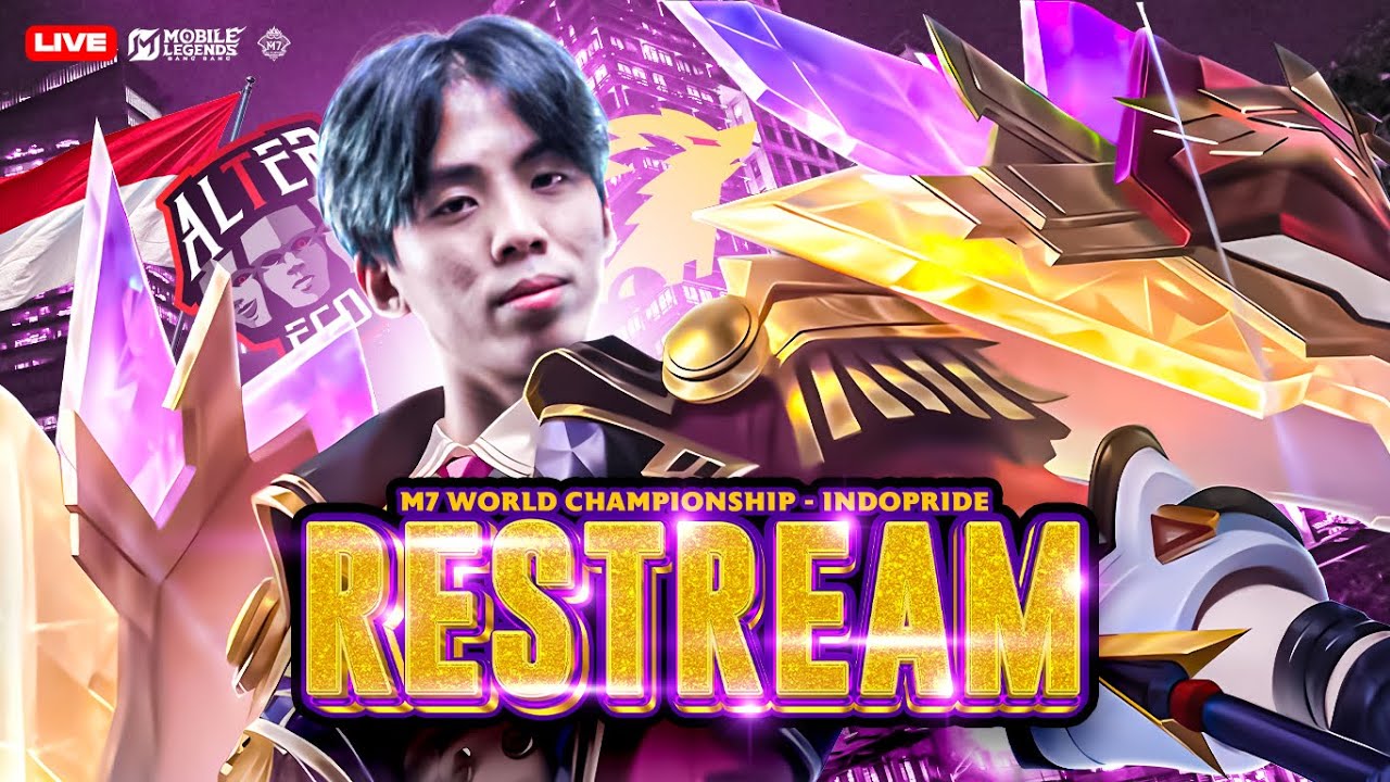 RESTREAM M7 ONIC VS ALTER EGO LETSGOOOOOOO with 