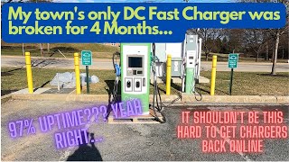 I Had To Wait Four Months For My Town's Only DC Fast Charger To Get Fixed!