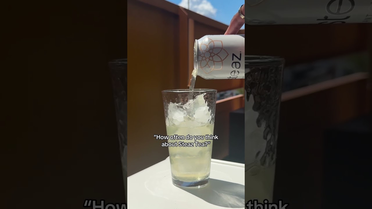 It’s an everyday thing with Steaz 😌🌱