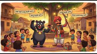 कल्लू मदारी आया Kallu madari aya Kala apni bhalu laya / Hindi Rhymes children @LooLooKids @babybus screenshot 4