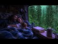 Cozy Car Rain at Night 🚗 Thunderstorm Sounds for Sleeping, Relaxation & Stress Relief