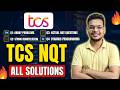 Actual TCS NQT Coding Solutions Asked this month | TCS Coding Solutions Compilation (One Shot)