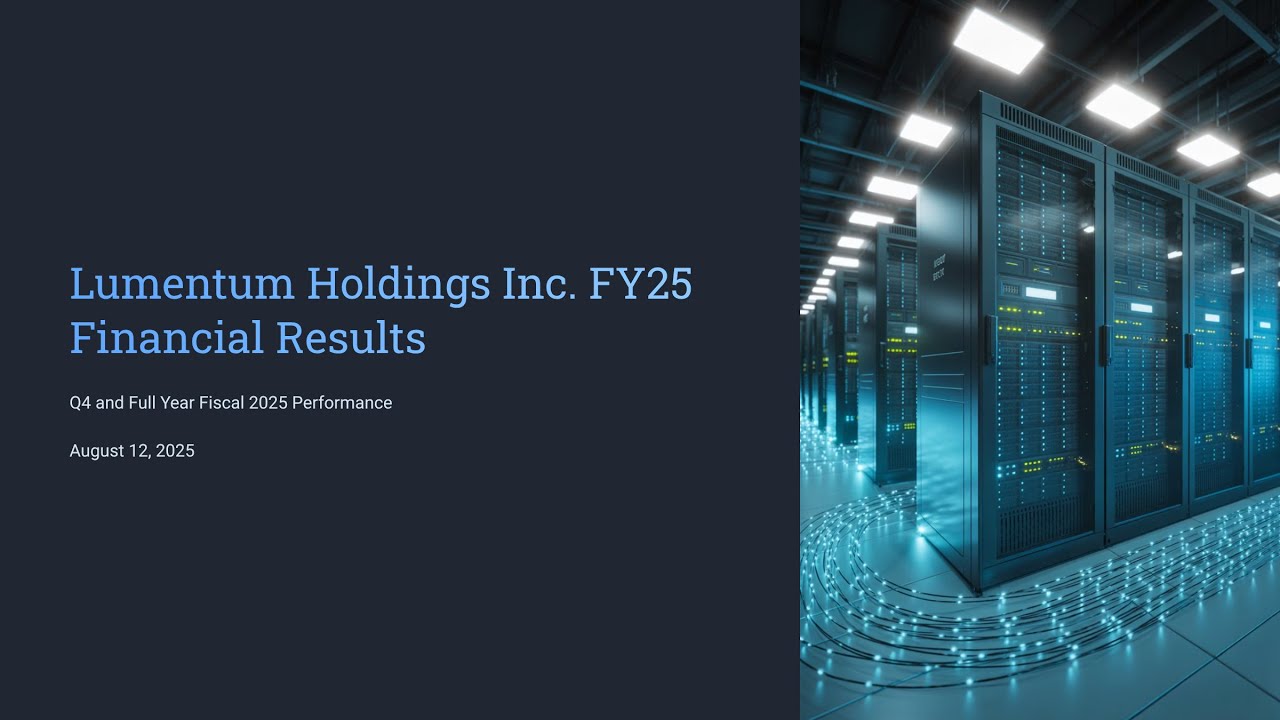 Lumentum Shines in Q4 FY25: AI Data Center Demand Fuels Strong Results!