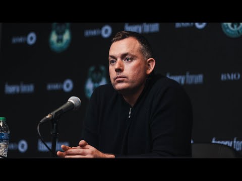 Jon Horst on the Dismissal of Adrian Griffin | Press Conference | 1.24.24