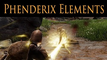 LEARN SPELLS with NO RED TAPE. PHENDERIX ELEMENTS Skyrim mod Showcase.