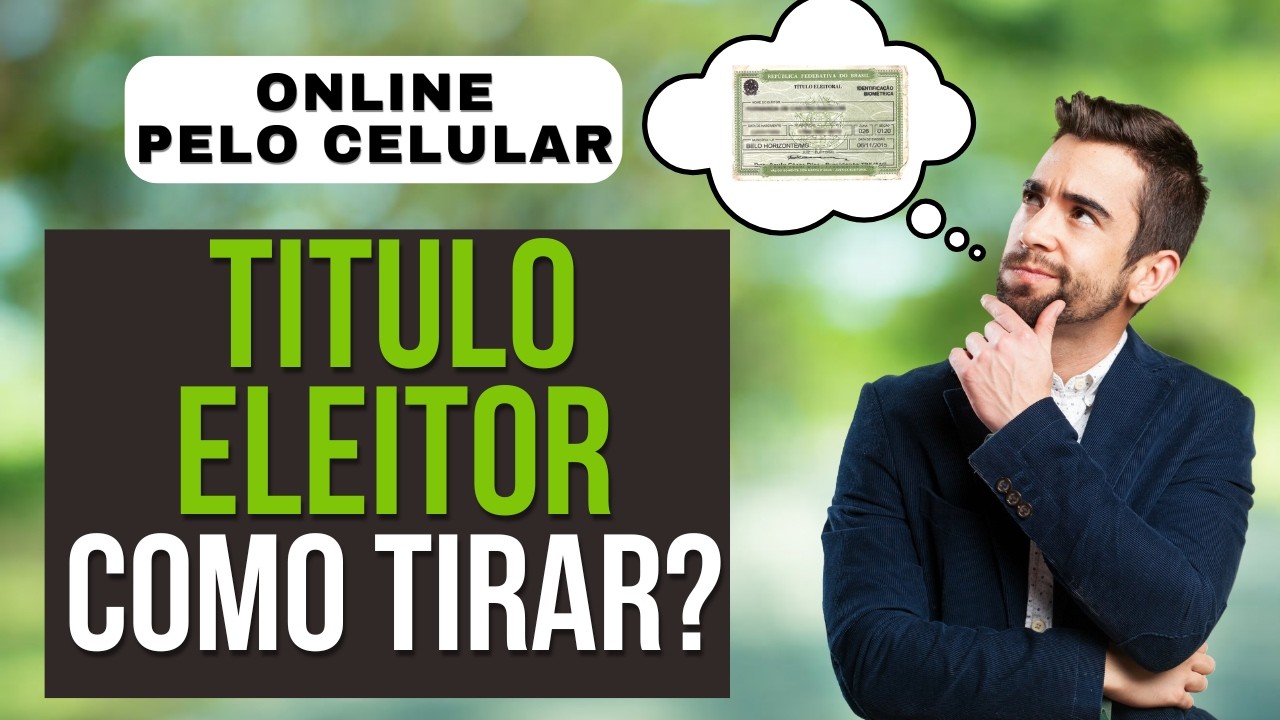 Como tirar TÍTULO DE ELEITOR 2026 online (RÁPIDO E FÁCIL)