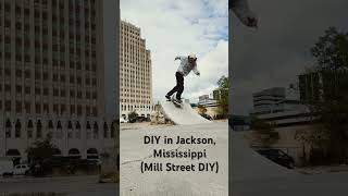 #MillStreetDIY in Jackson, Mississippi! #skateboarding #skatems #jacksonms #millstreet #mississippi