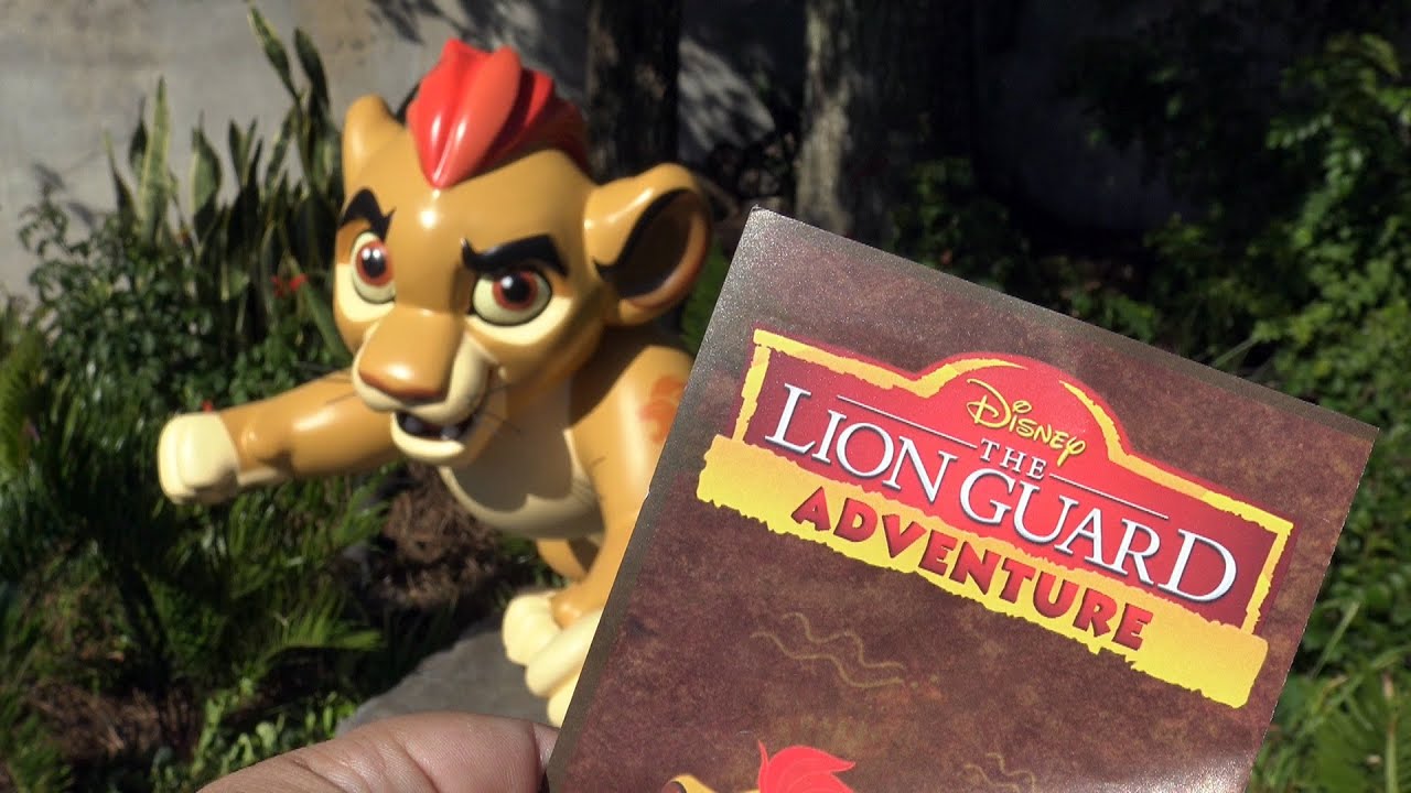 Lion Guard Adventure - NEW Scavenger Hunt experience at Disney's Animal Kingdom