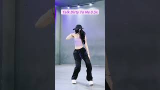 Talk Dirty To Me | Dance Tutorial (Slowed & Mirrored)