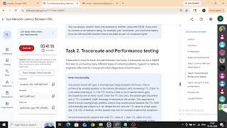Test Network Latency Between VMs
