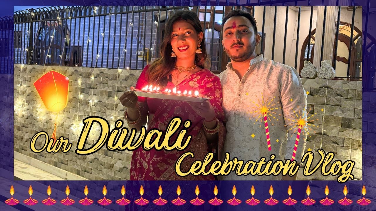 Весёлый семейный видеоблог о Дивали 2025. Петарды сняты с запрета спустя годы 😍 