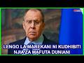LAVROV LENGO LA MAREKANI NI KUDHIBITI NJIA ZA MAFUTA DUNIANI INATAKA KUUZA MAFUTA KWA BEI GHALI