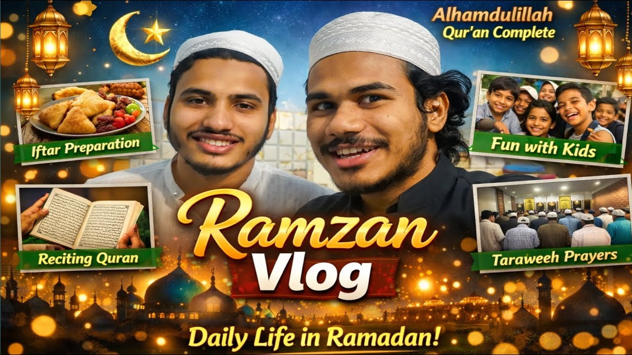 Alhamdulillah Quran Sharif Complete ❤️ | Ramzan Vlog | Iftar, Masti & Taraweeh🤲 | AR.Rajput Vlogs