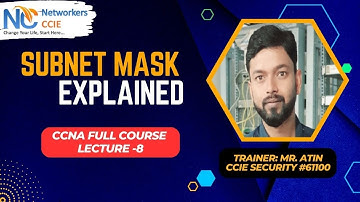 Subnet Mask Explained with Example | Subnetting a Subnet | CCNA Course Lecture: 8
