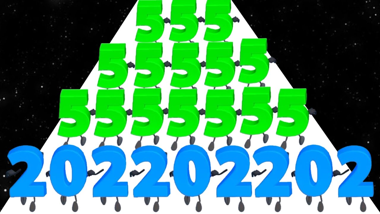 Number Leveling vs Circles Run - All Level Gameplay Math Game (Freeplay ...