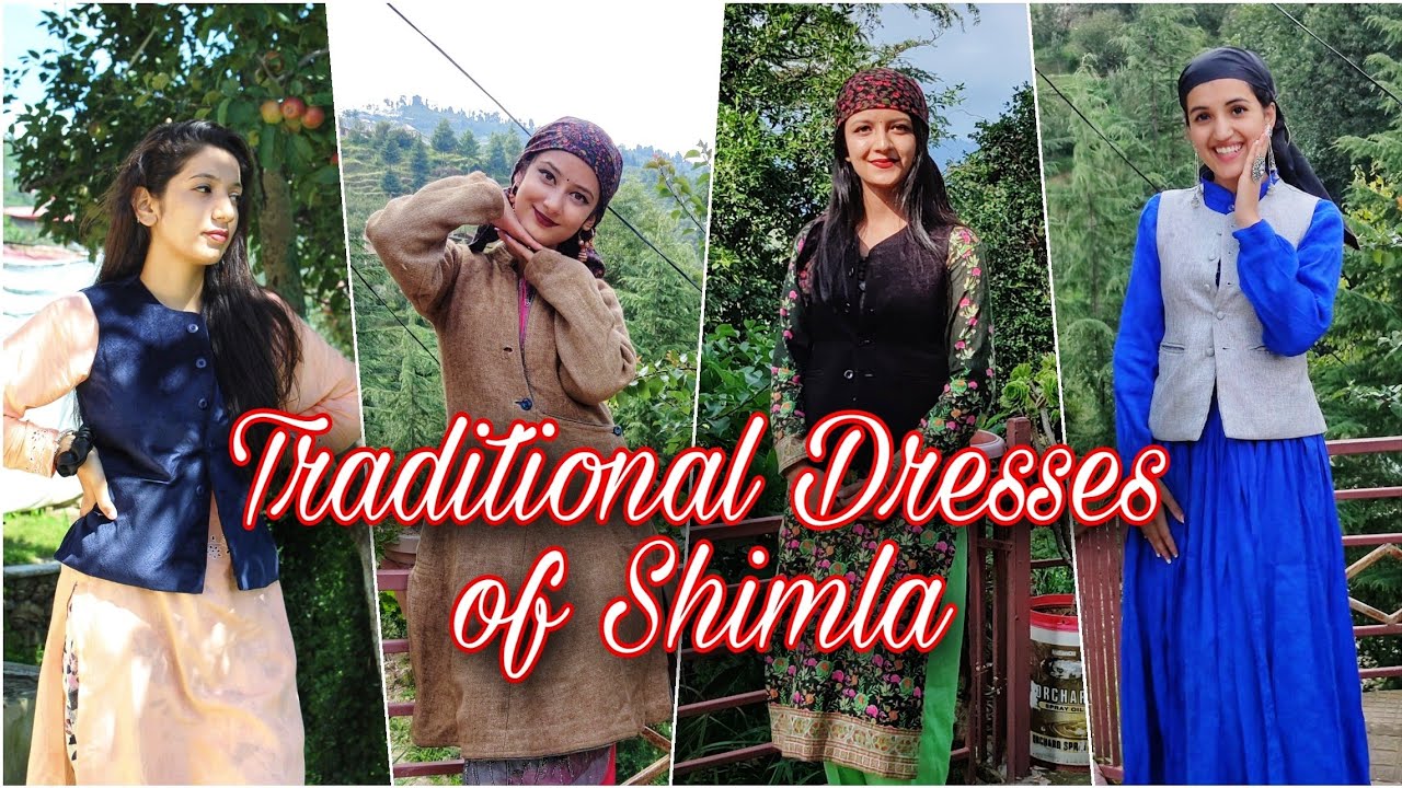 Himachali Traditional Dress | shimla dressing style | shimla traditional  dress | part-5 | - YouTube