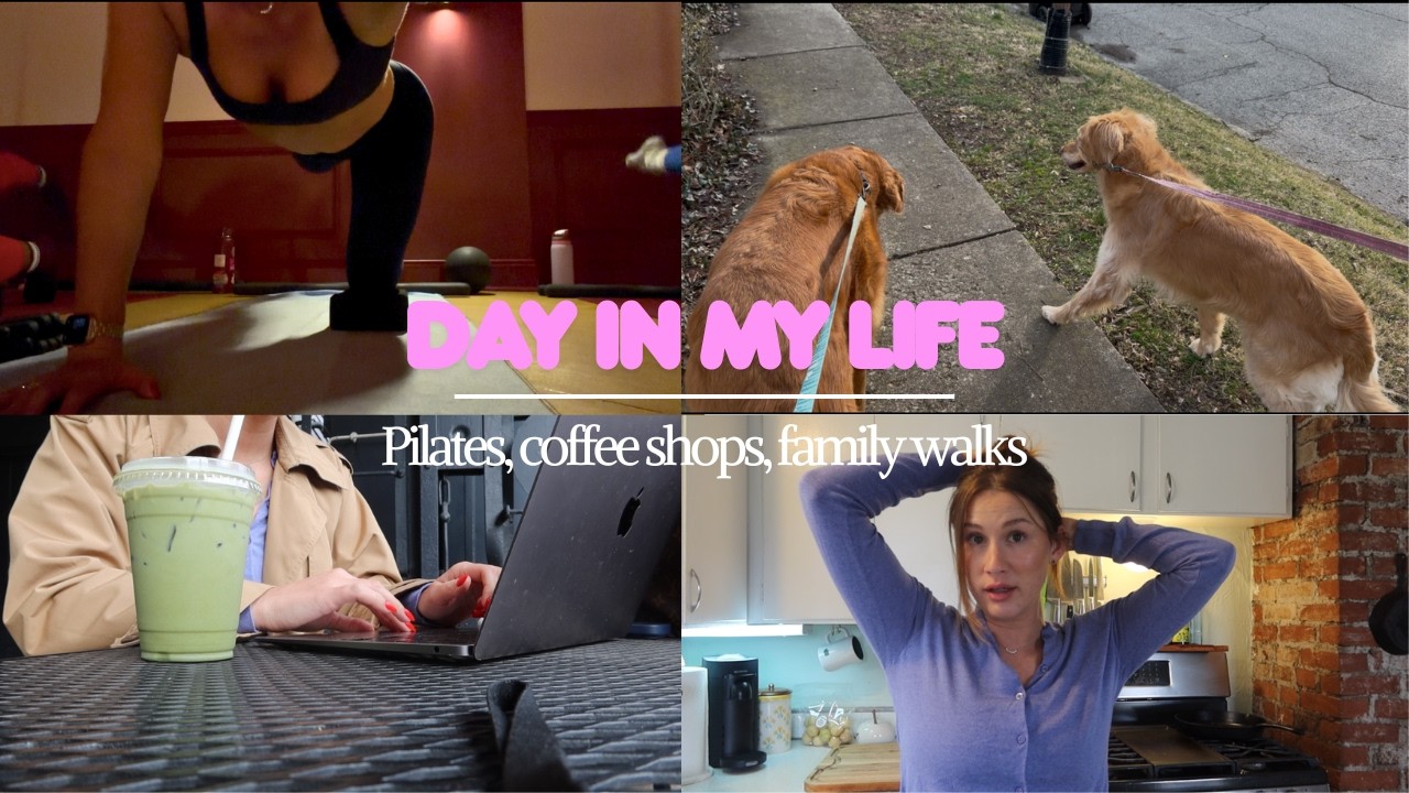 DIML: Pilates, Coffee Shops, Grocery Runs, Family Walks :)