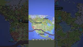 Comienza la Pelea entre usa y latam #worldbox #latam #usa #vs #simulacion