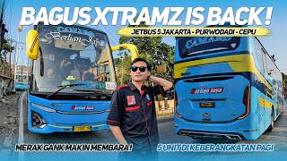 DRIVER MOEDA BAGUS XTRAMZ BERSAMA MERAK GANK‼️GOKIL HR & BERLIAN JAYA PALING RAME KEBERANGKATAN PAGI