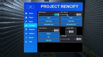 CHEAT MENU on Phasmophobia | CREATING MONEY, NOCLIP, SPEEDHACK | WORK 2022