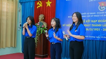 Hướng dẫn lễ kết nạp Đoàn viên