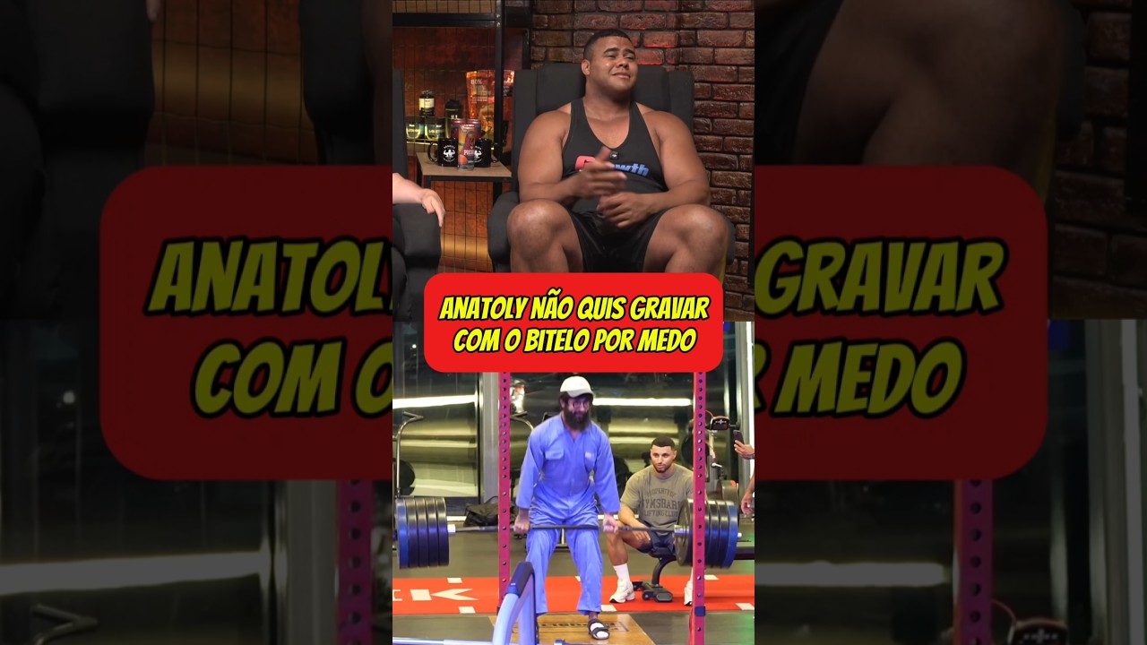 Bitelo revelou que o Anatoly não quis gravar com ele em Dubai.